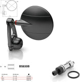 Mirror End Mount Right Universal Ø24,5(21>23) Spy-Arm Ø80 - Rizoma Compatible With Ktm