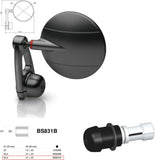 Mirror End Mount Left Universal Ø24,5(21>23) Spy-Arm Ø80 - Rizoma Compatible With Ktm