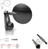 Mirror End Mount Left Universal Ø22(13>20) Spy-Arm Ø80 - Rizoma Compatible With Ktm