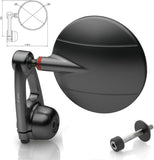 Mirror End Mount Right Spy-Arm Ø80 - Rizoma Compatible With Triumph Street Triple (2007-2012)