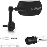 Mirror End Mount Right Universal Ø24,5(21>23) Lunar - Rizoma Compatible With Honda