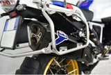 Exhaust Tip With Noise Certification Titanium Black Carbon Cap - Termignoni Compatible With Bmw R 1250 Gs (2019-2021)