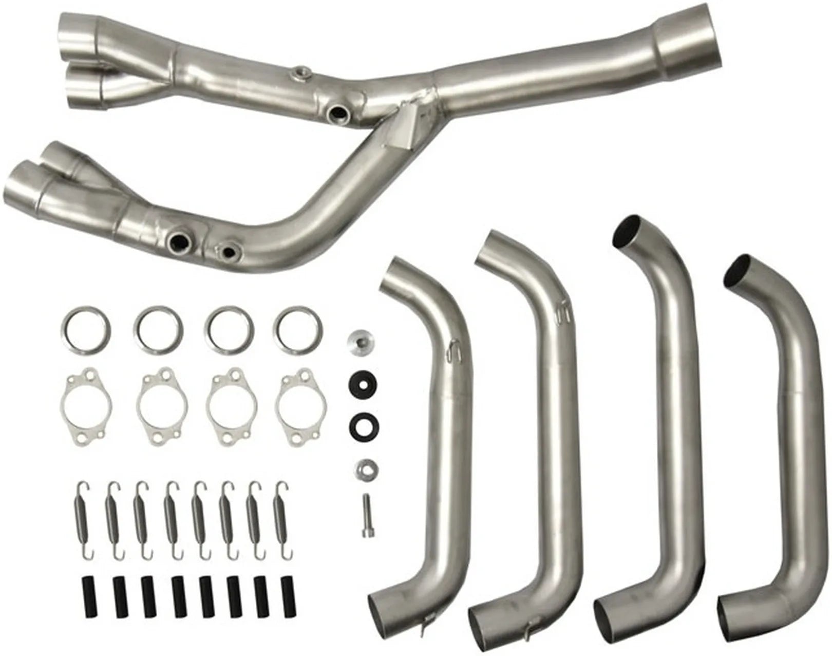 Complete Non-Catalytic Exhaust System With Sound Certification Relevance Titanium Carbon Cap - Termignoni Compatible With Bmw S 1000 Rr (2019-2020)