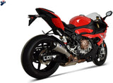 Exhaust Tip With Noise Certification Relevance Titanium Carbon Cap - Termignoni Compatible With Bmw S 1000 Rr (2019-2020)