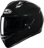 Full-Face Motorcycle Helmet Hjc C10 Advanced Polycarbonate Composite Black Size 07 S