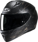 Full-Face Motorcycle Helmet Hjc C10 Advanced Polycarbonate Composite Mc9Sf Epik Size 07 S