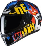 Full-Face Motorcycle Helmet Hjc C10 Advanced Polycarbonate Composite Mc23 Fop Size 05 Xxs