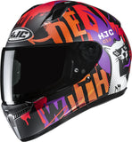 Full-Face Motorcycle Helmet Hjc C10 Advanced Polycarbonate Composite Mc7Sf Fop Size 04 Xxxs