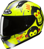 Full-Face Motorcycle Helmet Hjc C10 Advanced Polycarbonate Composite Mc3Hsf Geti Size 06 Xs
