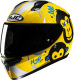 Full-Face Motorcycle Helmet Hjc C10 Advanced Polycarbonate Composite Mc3Sf Geti Size 05 Xxs