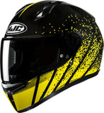 Full-Face Motorcycle Helmet Hjc C10 Advanced Polycarbonate Composite Mc3 Haven Size 06 Xs
