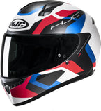 Full-Face Motorcycle Helmet Hjc C10 Advanced Polycarbonate Composite Mc21Sf Tins Size 09 L