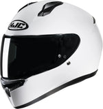 Full-Face Motorcycle Helmet Hjc C10 Advanced Polycarbonate Composite White Size 04 Xxxs