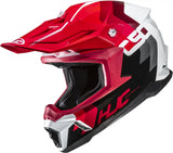 Off-Road Motorcycle Helmet Hjc C50 Advanced Polycarbonate Mc1 Primal Size 08 M