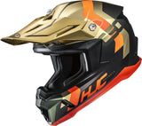 Off-Road Motorcycle Helmet Hjc C50 Advanced Polycarbonate Mc6Hsf Primal Size 07 S