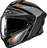 Full-Face Motorcycle Helmet Hjc C71 Advanced Polycarbonate Mc4 Faber Size 06 Xs