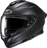 Full-Face Motorcycle Helmet Hjc C71 Advanced Polycarbonate Semi Flat Black Size 07 S