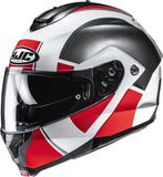 Flip-Up Motorcycle Helmet Hjc C91N Advanced Polycarbonate Composite Mc1 Jyn Size 09 L