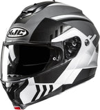 Flip-Up Motorcycle Helmet Hjc C91N Advanced Polycarbonate Composite Mc5 Kaon Size 09 L