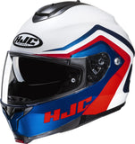 Flip-Up Motorcycle Helmet Hjc C91N Advanced Polycarbonate Composite Mc21 Nepos Size 11 Xxl
