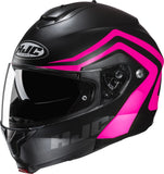 Flip-Up Motorcycle Helmet Hjc C91N Advanced Polycarbonate Composite Mc8Sf Nepos Size 08 M