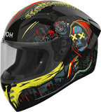 Full-Face Motorcycle Helmet Airoh Connor - Cndbf35 Thermoplastic Hrt Gloss Double Face Size Xs