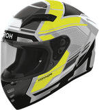 Full-Face Motorcycle Helmet Airoh Connor - Cne31 Thermoplastic Hrt Gloss Yellow Ego Size M