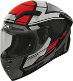 Full-Face Motorcycle Helmet Airoh Connor - Cne55 Thermoplastic Hrt Gloss Red Ego Size L