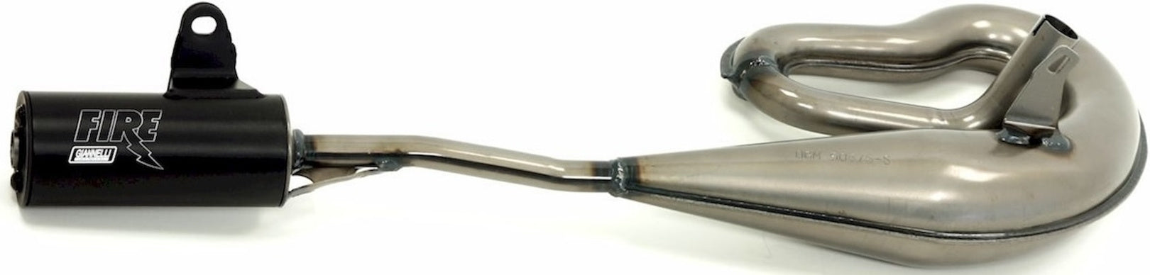 Complete Non-Catalytic Exhaust System With Sound Certification Fire - Giannelli Compatible With Piaggio Si