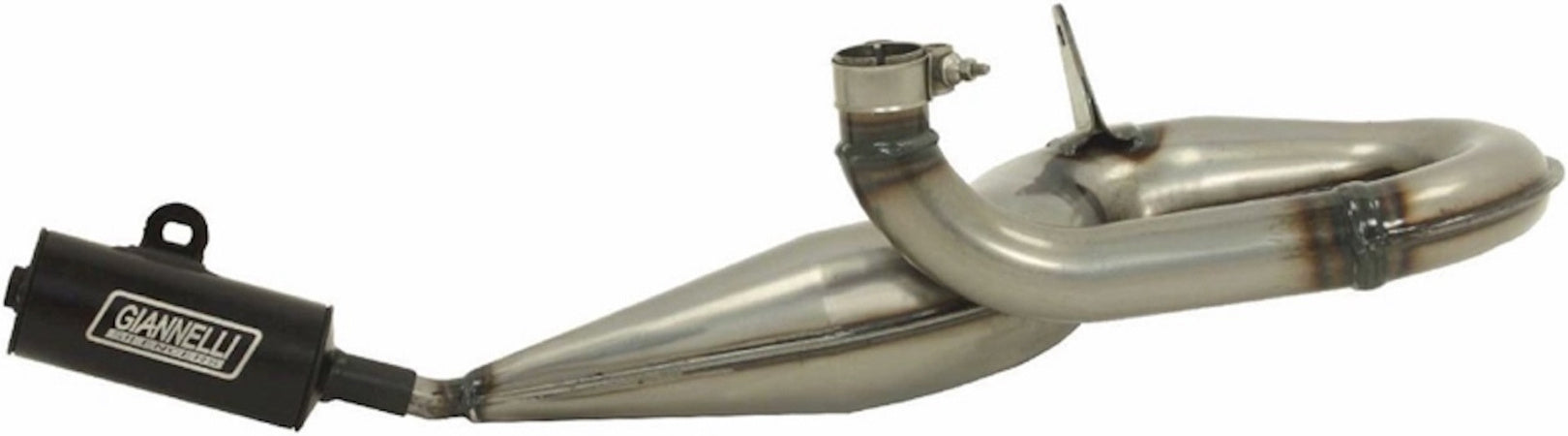 Complete Non-Catalytic Exhaust System With Sound Certification - Giannelli Compatible With Piaggio Vespa 125 Px