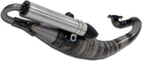 Complete Non-Catalytic Exhaust System With Sound Certification Rekord - Giannelli Compatible With Aprilia Sr 50 R Factory Ie (2005-2007)