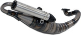 Complete Non-Catalytic Exhaust System With Sound Certification Rekord - Giannelli Compatible With Mbk Booster - R (1992-2006)