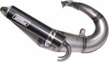 Complete Exhaust System Without Catalytic Converter And Without Sound Certification - Giannelli Compatible With Piaggio Ape Racing
