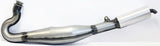 Complete Exhaust System Without Catalytic Converter And Without Sound Certification - Giannelli Compatible With Yamaha Tzr 125 (1982-1989)