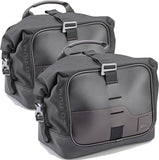 Corium Black Side Bags - 26 Lt Corium Nylon - Givi Compatible With Honda Cbr 650 R (2021-2023)