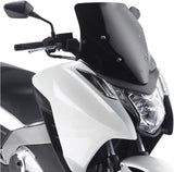 Black Low Sport Wind-Scree - Givi Compatible With Honda Integra 750 (2016-2020)
