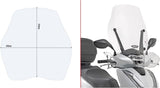 Transparent Wind-Screen - Givi Compatible With Niu Uqi Gt (2021-2024)