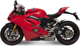 Dual Exhaust System Without Sound Certification Titanium Aluminium Cap - Termignoni Compatible With Ducati Panigale V4 R (2018-2021)