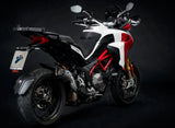 Exhaust Tip With Noise Certification Titanium Carbon Cap - Termignoni Compatible With Ducati Multistrada 1200 (2015-2020)