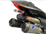Complete Exhaust System Without Sound Certification Sbk Replica Full Titanium Carbon Cap - Termignoni Compatible With Ducati Streetfighter V4 (2018-2022)