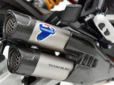 Exhaust Tip With Noise Certification Full Titanium - Termignoni Compatible With Ducati Multistrada V4 (2021-2022)