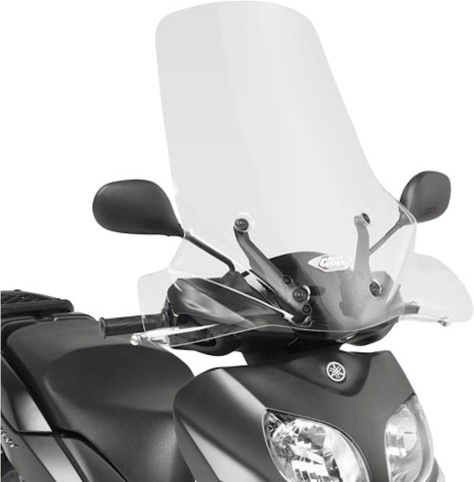 Transparent Wind-Screen - Givi Compatible With Mbk Oceo 125 - 150 (2012-2014)