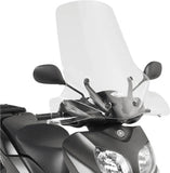 Transparent Wind-Screen - Givi Compatible With Yamaha Xenter 125 - 150 (2012-2021)