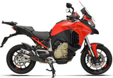 Exhaust Tip Without Sound Certification Titanium Carbon Cap - Termignoni Compatible With Ducati Multistrada V4 (2021-2023)