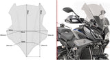 Smoked Wind-Scree - Givi Compatible With Yamaha Tracer 900 - Gt (2018-2020)