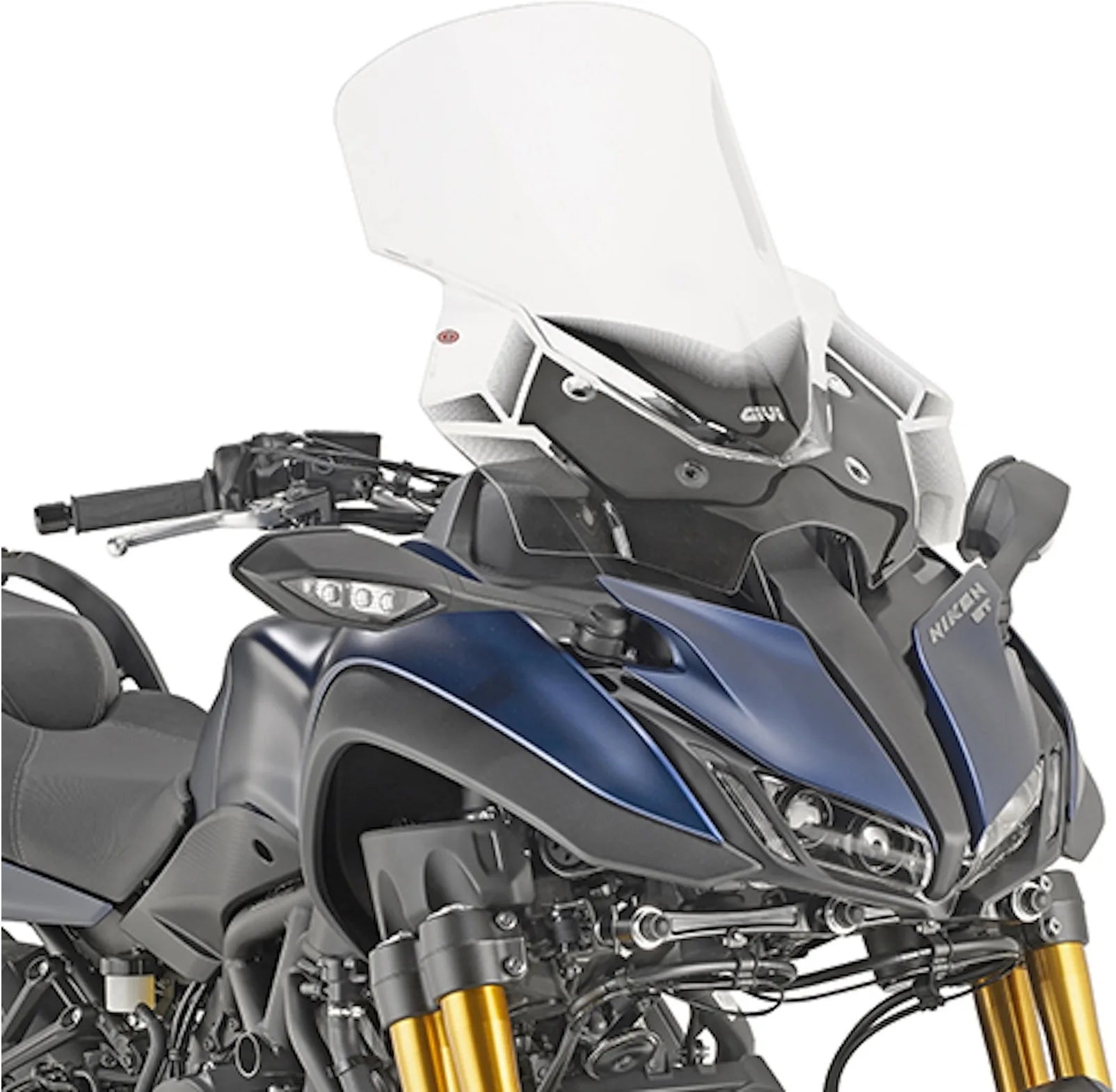 Transparent Wind-Screen - Givi Compatible With Yamaha Niken Gt 900 (2019-2024)