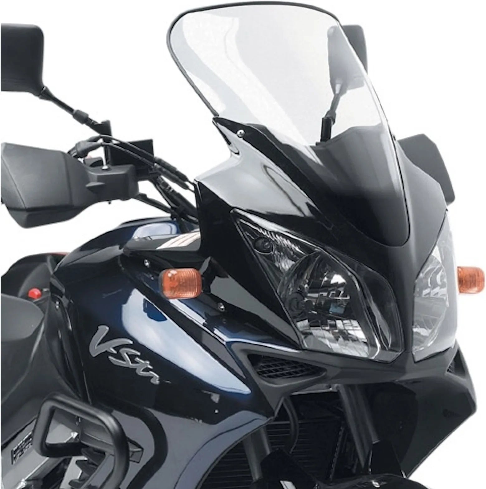 Transparent Wind-Screen D255St - Givi Compatible With Suzuki Dl 1000 V-Strom (2002-2011)