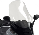 Transparent Wind-Screen - Givi Compatible With Piaggio X-Evo 400 (2007-2011)