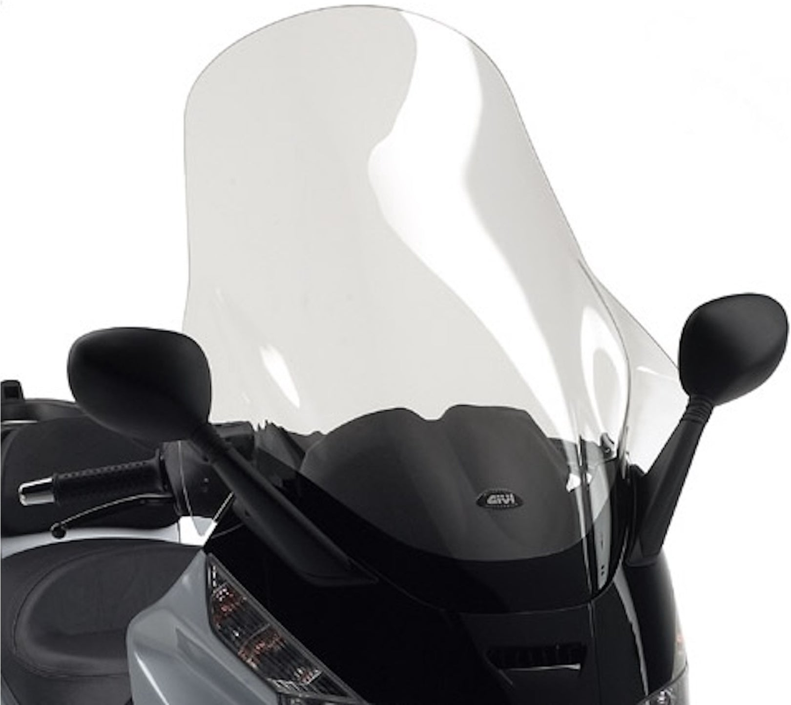 Transparent Wind-Screen - Givi Compatible With Piaggio X8 250 - 400 (2004-2010)