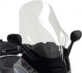 Transparent Wind-Screen - Givi Compatible With Piaggio X8 250 - 400 (2004-2010)